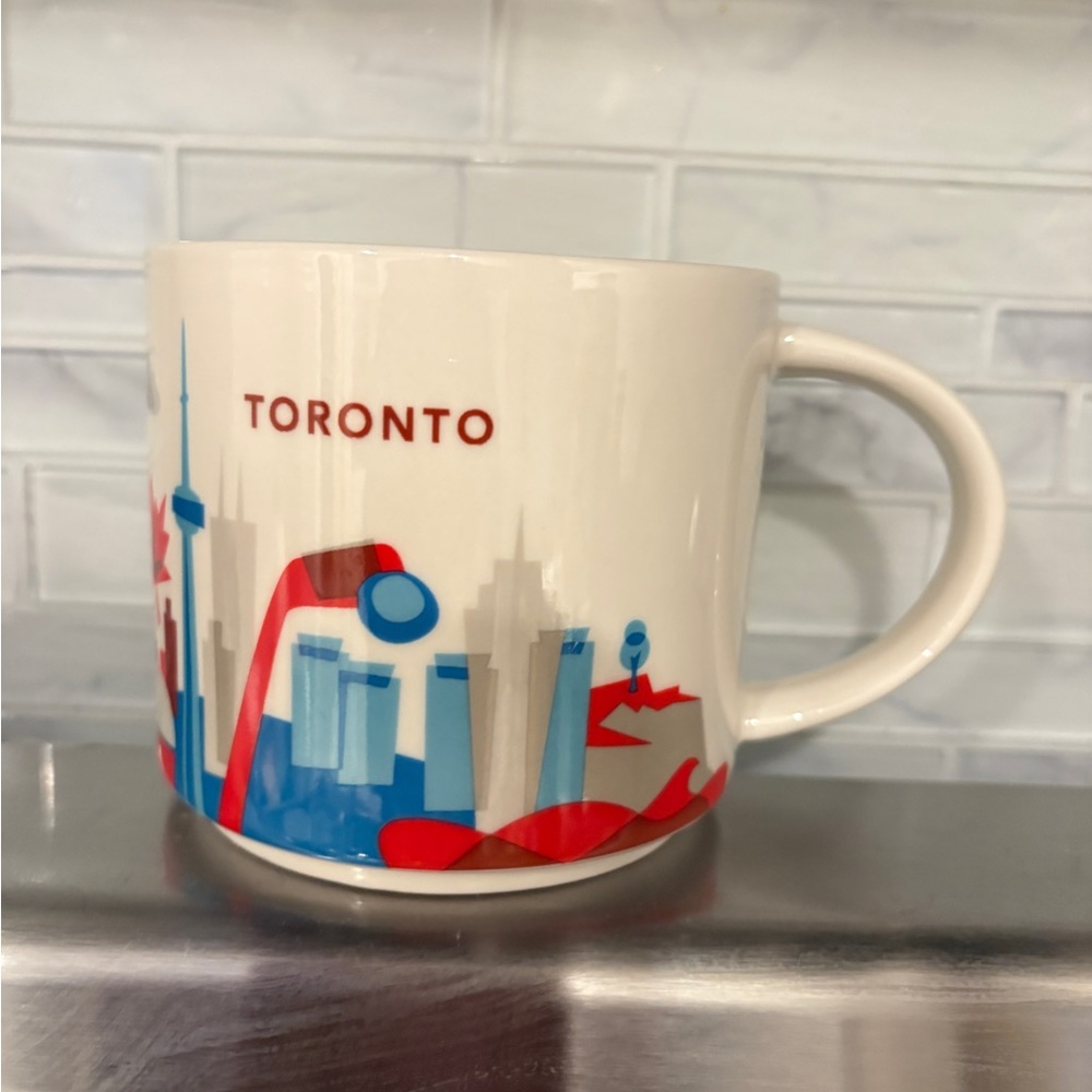 Starbucks Toronto You Are Here Series ceramic coffee mug